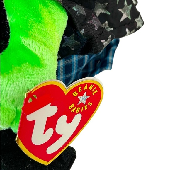 TY Beanie Baby SCARY the Witch 9 Inch Wicked Elphaba NWT💖💫 - Picture 4 of 4